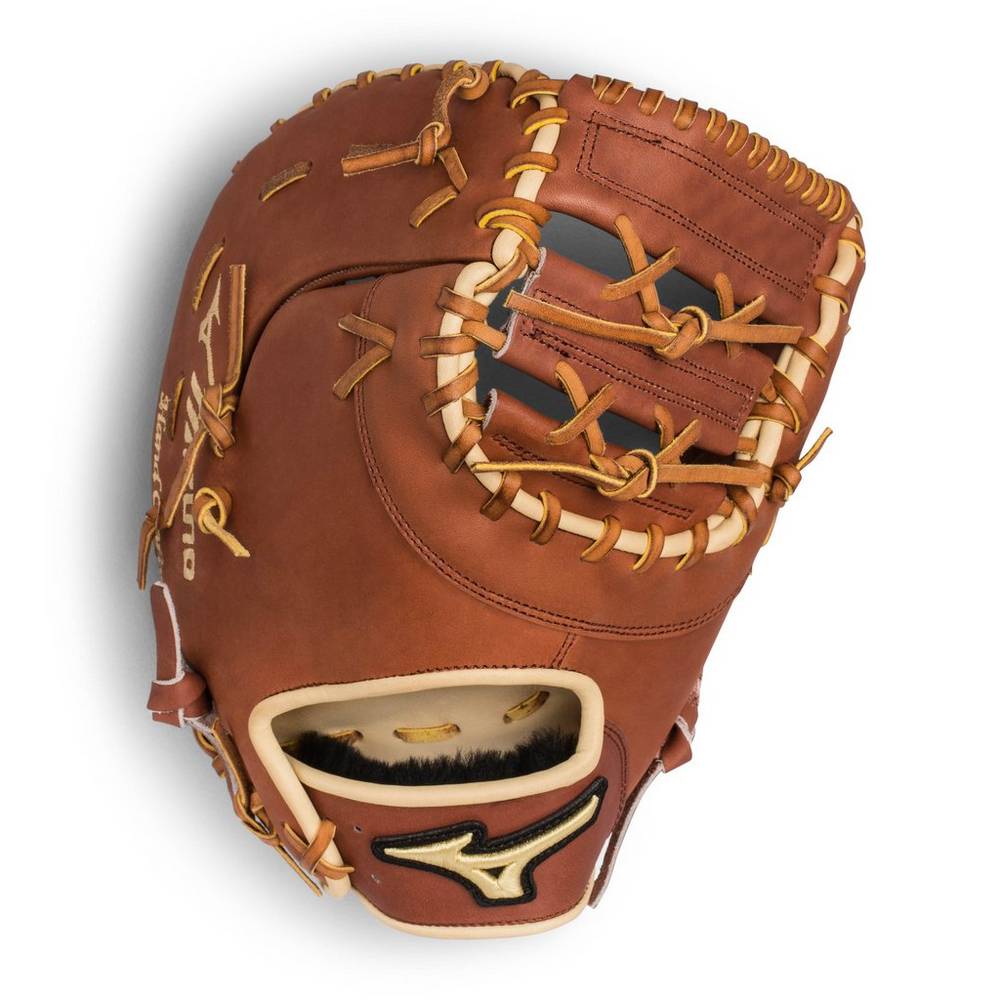 Catchers Mitt Mizuno Pro Select First Base 12.5" Mujer Marrones España GMLA-21503